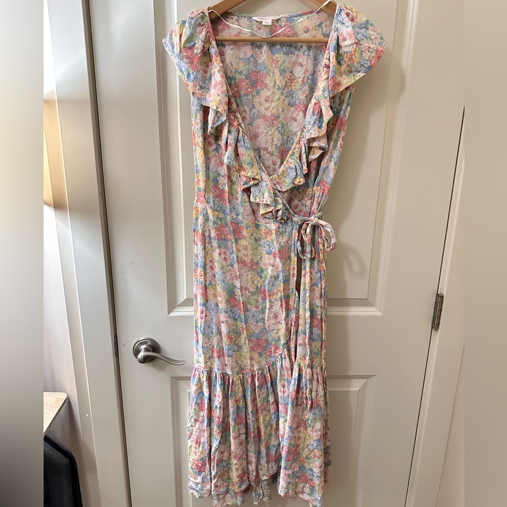 5/$25 Joe Fresh Wrap Tie Dress - Picture 9 of 9